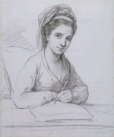 Self Portrait by Angelica Kauffmann